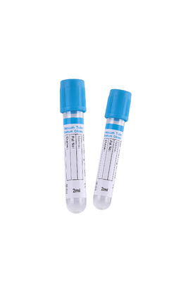 FSC Blue Cap 2-5ml หลอดเก็บเลือดโซเดียมซิเตรตหลอดพลาสติก Vacuum