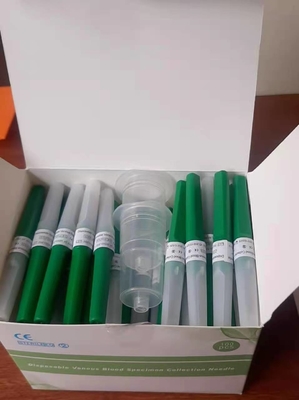 Safety Dia 20mm Blood Tube Holder Sterilized Translucent Polypropylene Body