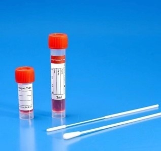 150 มม. Flocked Nasal Swab สำหรับชุดเก็บตัวอย่างไวรัสของ Covid-19
