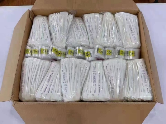 150 มม. Flocked Nasal Swab สำหรับชุดเก็บตัวอย่างไวรัสของ Covid-19