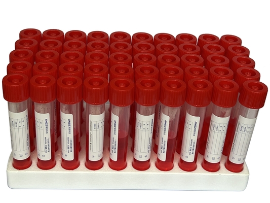 PP 5ml-10ml ชุดสุ่มตัวอย่างไวรัส Vtm Sampling Tube พร้อม 2pcs Flocked Swab