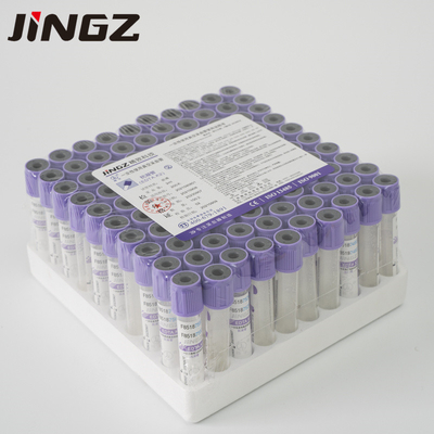 Purple Cap Vacuum K3 EDTA การเก็บเลือดด้วยหลอดเก็บตัวอย่างการฆ่าเชื้อด้วยรังสี