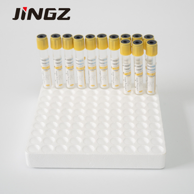 การฆ่าเชื้อด้วยรังสี SST Gold Top Tube 2-10ml หลอดเจลพร้อม Clot Activator