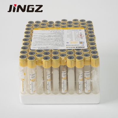 Medical 4ml Gel Clot Activator หลอดดูดเลือดขวดเก็บเลือด13*75mm