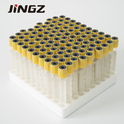 Medical 4ml Gel Clot Activator หลอดดูดเลือดขวดเก็บเลือด13*75mm