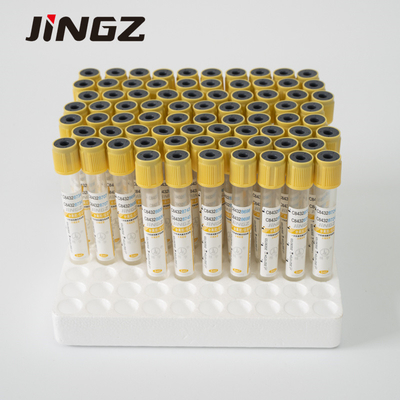 CE 13 * 100 มม. Sst Gel Clot Activator Tube Gold สำหรับการตรวจทางการแพทย์