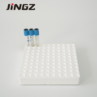 Light Blue Cap 9NC Coagulation โซเดียมซิเตรต 3.2% ตัวอย่างเลือดหลอดทดลอง