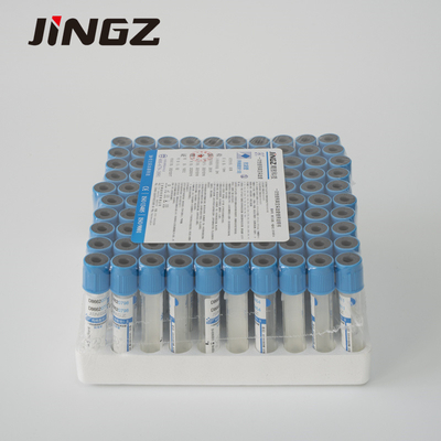 JINGZ Blue Buffered Sodium Citrate Tubes 10 Ml สำหรับการตรวจสุขภาพ