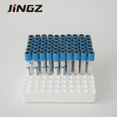JINGZ Blue Buffered Sodium Citrate Tubes 10 Ml สำหรับการตรวจสุขภาพ