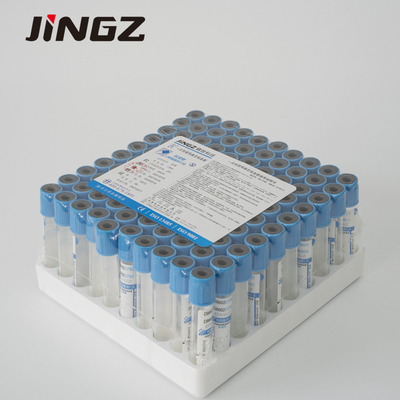 Light Blue Cap 9NC Coagulation โซเดียมซิเตรต 3.2% ตัวอย่างเลือดหลอดทดลอง