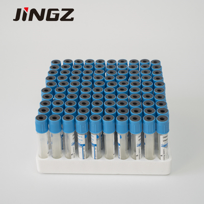 JINGZ Blue Buffered Sodium Citrate Tubes 10 Ml สำหรับการตรวจสุขภาพ