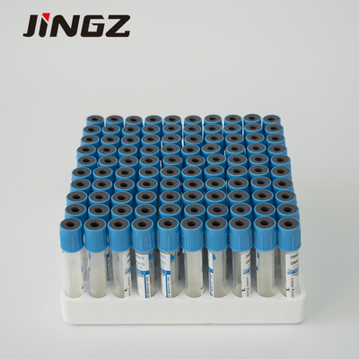 Light Blue Cap 9NC Coagulation โซเดียมซิเตรต 3.2% ตัวอย่างเลือดหลอดทดลอง