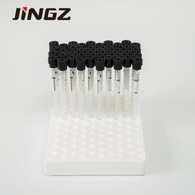 1.28ml 1.6ml ESR ตัวอย่างเลือดหลอดเก็บตัวอย่างโซเดียมซิเตรต 4NC 8*120mm