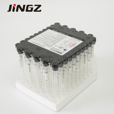 แก้ว 3.8% Black Sodium Citrate Tube 8*120mm Long ESR Sample Vial
