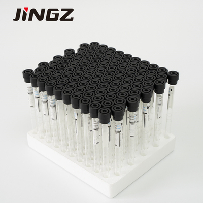1.28ml 1.6ml ESR ตัวอย่างเลือดหลอดเก็บตัวอย่างโซเดียมซิเตรต 4NC 8*120mm
