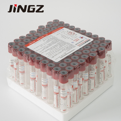 ไม่มีสารเติมแต่ง Plain Red Top Blood Tube 0.5ml-10ml