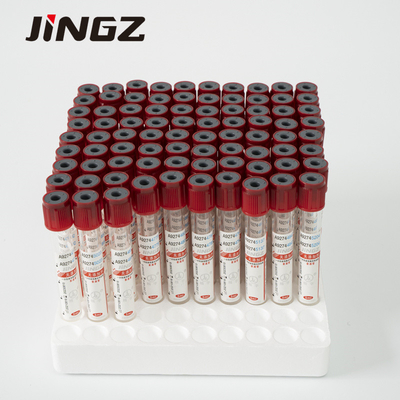 4ml No Additive Blood Collection Tubes Red Top Serum หลอด 13*75mm