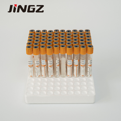 Red Top Coagulant Clot Activator หลอดเก็บตัวอย่างเลือด 2ml-6ml