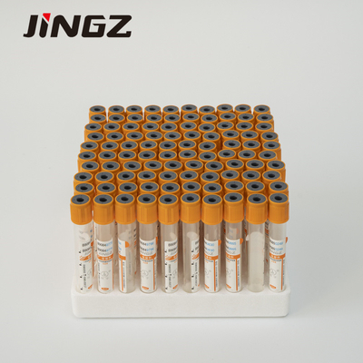Red Vacuum Clot Activator หลอดเก็บเลือด หลอดพลาสติก Vacuum