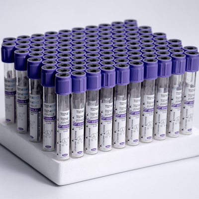 Purple Cap Vacuum K3 EDTA การเก็บเลือดด้วยหลอดเก็บตัวอย่างการฆ่าเชื้อด้วยรังสี
