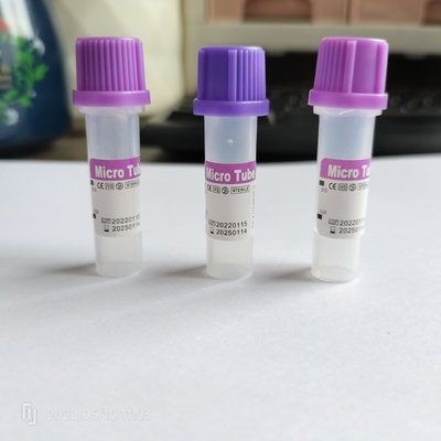การฆ่าเชื้อด้วยรังสี Edta บรรจุหลอด 0.1ml หลอดทดลองสำหรับเด็ก