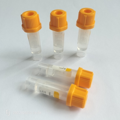 0.25ml-1ml เด็กไม่ดูดเลือดหลอดเก็บหลอดเจล Vacuum Tubes