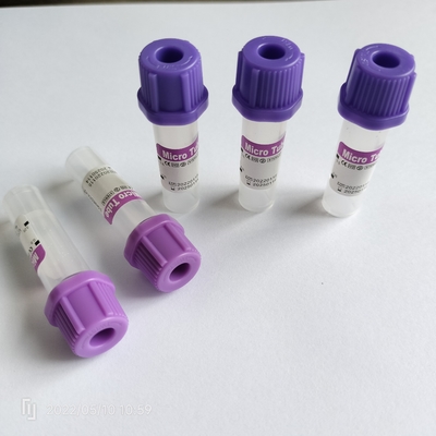 การฆ่าเชื้อด้วยรังสี Edta บรรจุหลอด 0.1ml หลอดทดลองสำหรับเด็ก