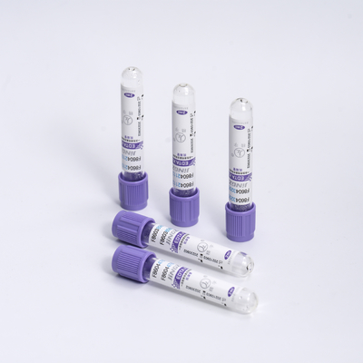 แก้วพลาสติก Vacuum Edta K3 สีม่วง Top Vacuum Tube 2ml 13*75mm