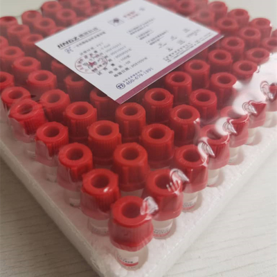 CE ISO13485 หลอดเก็บเลือดขนาดเล็กสำหรับเด็ก 11 * 45 มม. สำหรับผู้ป่วยสูงอายุ