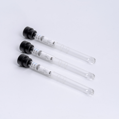 Black ESR Tube 1.6ml โซเดียมซิเตรต 3.8% หลอดเก็บตัวอย่างเลือด 8*120mm