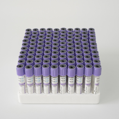 สเปรย์ K3edta Vacuum 2ml แก้วขวดทดสอบเลือดสีม่วง OEM Label