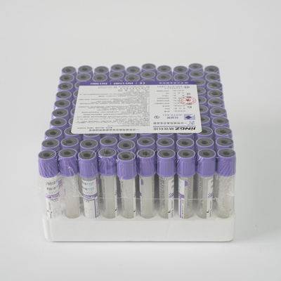 สเปรย์ K3edta Vacuum 2ml แก้วขวดทดสอบเลือดสีม่วง OEM Label