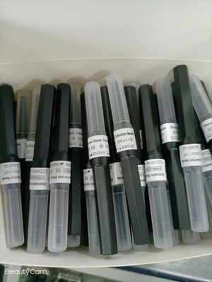 1/2 &quot;0.8*40 มม. 22G ปากกาประเภทเข็มเจาะเลือดสำหรับผู้ใหญ่