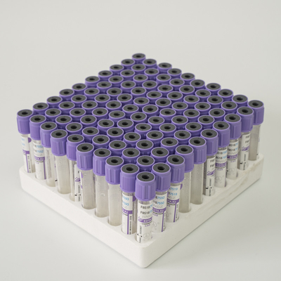 หลอดแก้วสูญญากาศ 2ml EDTA หลอด Edta K3 Vacuum Tube ในโลหิตวิทยาคลินิก