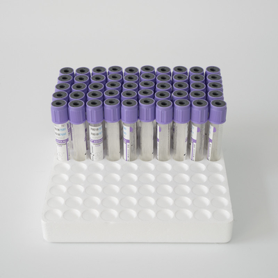 Singel ใช้ 3ml K3 EDTA Blood Collection หลอด Purple Blood Vial