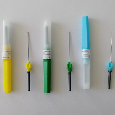 เข็มเจาะเลือดชนิดปากกาสีน้ำเงิน 23G สำหรับตัวอย่างหลายตัว
