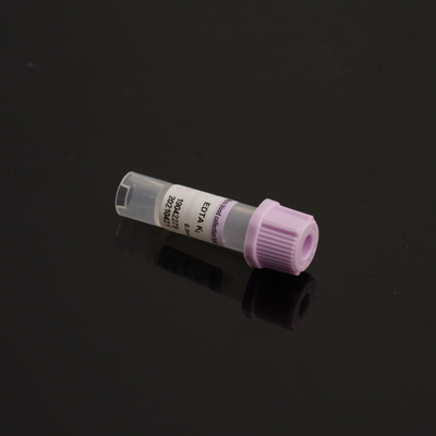 ทารกแรกเกิด 0.25 มล. หลอดไมโคร EDTA สำหรับการเก็บเลือดเด็กอุปกรณ์เสริมทางการแพทย์