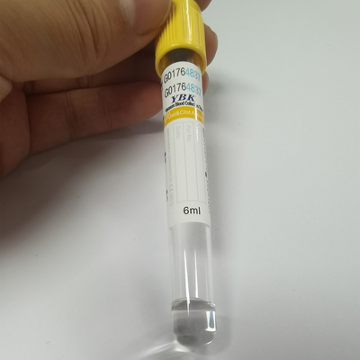 YBK 5ml Clot Activator หลอดเก็บเลือด Yellow Top Vacuum