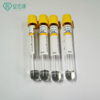 YBK 5ml Clot Activator หลอดเก็บเลือด Yellow Top Vacuum