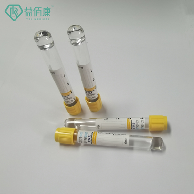 YBK 5ml Clot Activator หลอดเก็บเลือด Yellow Top Vacuum