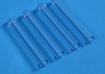 ชิ้นส่วนหลอดเก็บเลือดทางการแพทย์ PET Test Tube 12*75mm 12*100mm