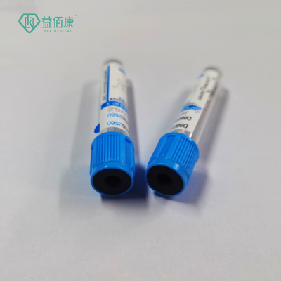 3.2% Sodium Citrate Phlebotomy Tube 2-10ml คอนเทนเนอร์เก็บตัวอย่างเลือด PT