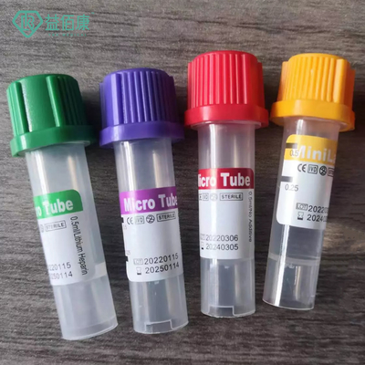 0.5ml PP ท่อเก็บตัวอย่างใช้ครั้งเดียว ลาเวนเดอร์ ไมโครท่อ