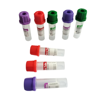 Non Vacuum Micro EDTA Tubes ไมโครเทนเนอร์สำหรับเด็ก PP 0.25ml