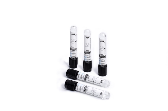 1.28ml 1.6ml หลอดเก็บตัวอย่างเลือด ESR Sodium Citrate 4NC 8*120mm