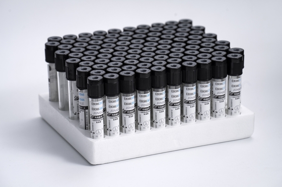 1.28ml 1.6ml หลอดเก็บตัวอย่างเลือด ESR Sodium Citrate 4NC 8*120mm