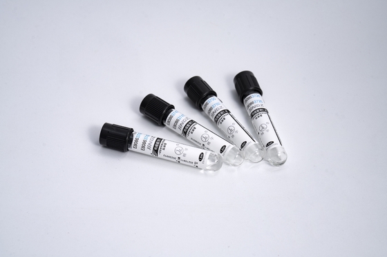 1.28ml 1.6ml หลอดเก็บตัวอย่างเลือด ESR Sodium Citrate 4NC 8*120mm