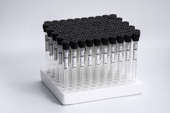 1.28ml 1.6ml หลอดเก็บตัวอย่างเลือด ESR Sodium Citrate 4NC 8*120mm