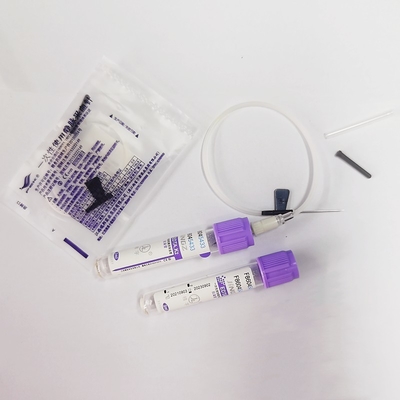 หลอด EDTA ที่ผ่านการฆ่าเชื้อด้วยรังสีสำหรับการเก็บเลือด 3.2 มก./มล. ความเข้มข้นของสารเติมแต่ง