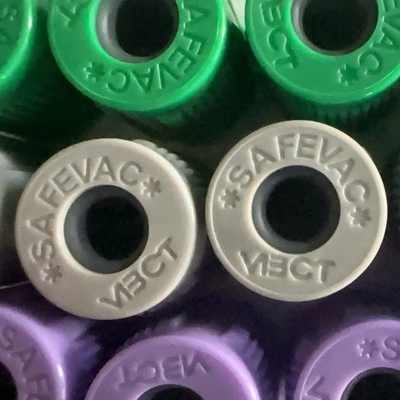 SAFEVAC ฝาปิดท่อเลือดชนิดปิดพร้อมจุกยาง Dia.13mm ฝาประกอบ
